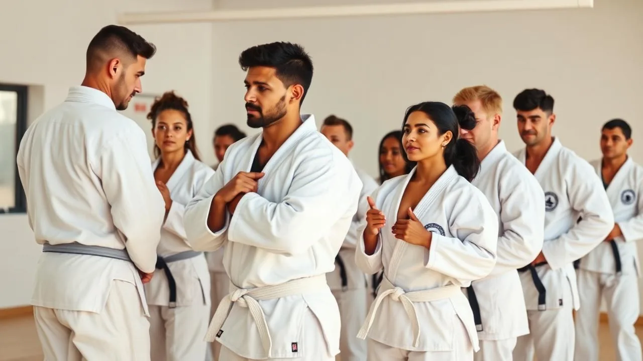 adultos treinando jiu-jitsu na basis lagoa santa