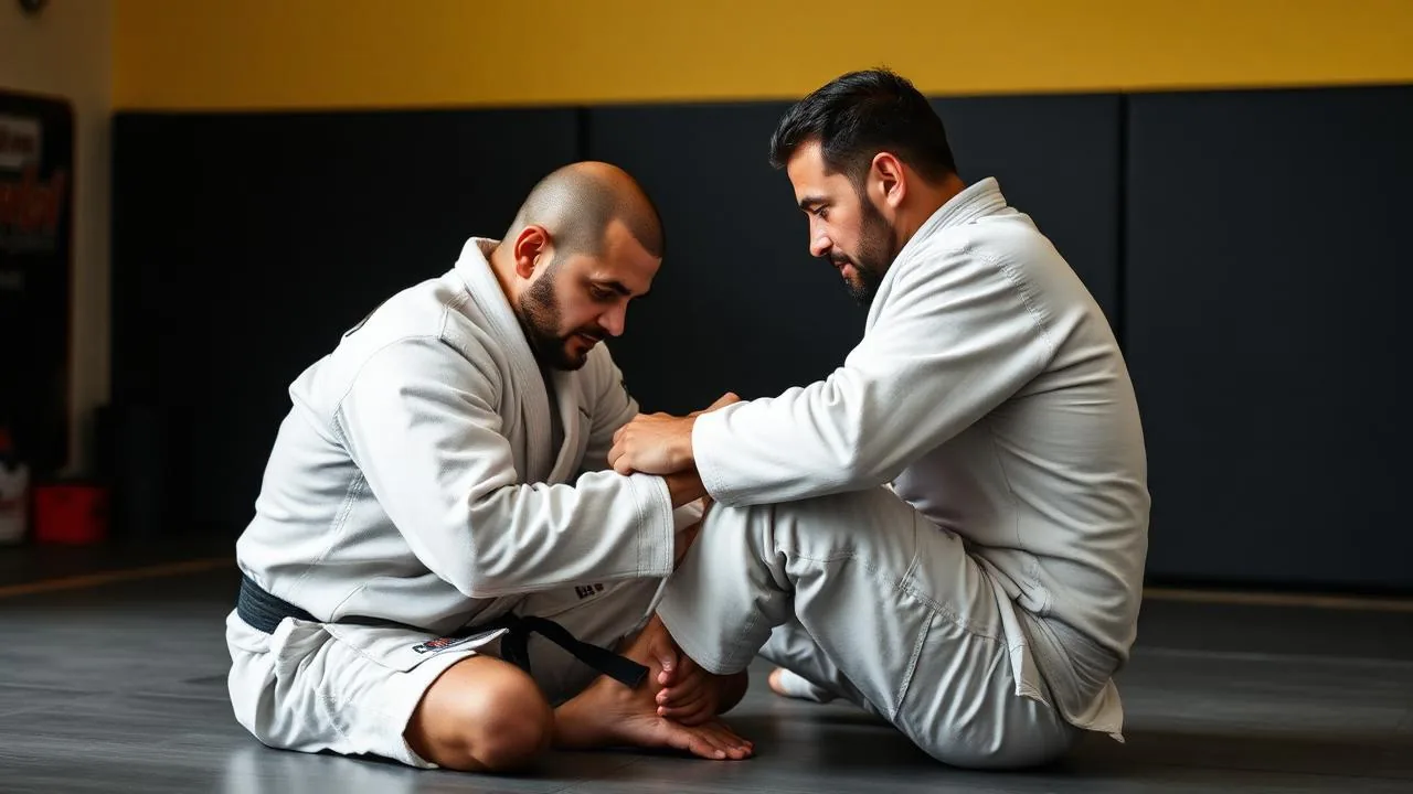 Aula para iniciantes de jiu-jitsu na BASIS em Lagoa Santa